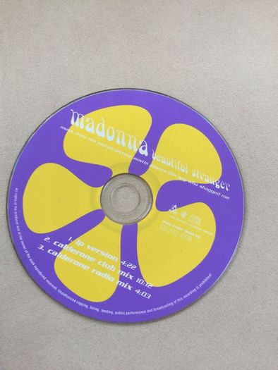 Madonna beautiful stranger mix cd