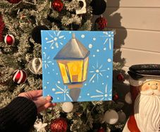 Christmas painting