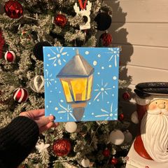 Christmas painting