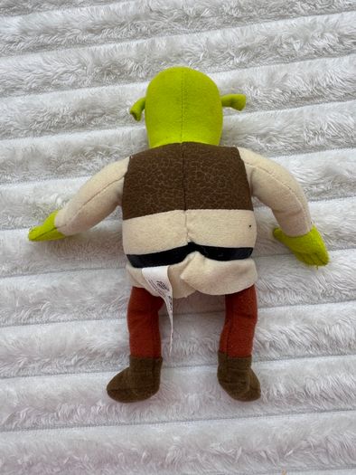 Shrek 2001 Vintage Plush Pizza Hut NOT working approx. 20 cm. Used Please see photos