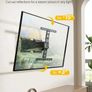 0.77" Ultra Slim TV Wall Bracket for 37-75 Inch TVs, Heavy Duty Full Moiton TV Wall Mount Up to 65kg, Swivel & Tilt TV Bracket for Flat/Curve Screens, Max VESA 400x400mm Image 3