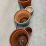 x3 Large Terracotta pots x2 Small ceramics pots Image 5