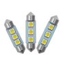 C5W 5050 3 Smd 36mm 39mm 41mm White Car Door Led 12V Festoon Interior Dome Door Light Free Light Lamp Turn Signal Bulb Image 2