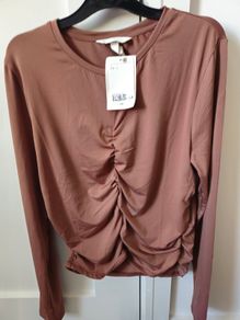 H&M Brown Top BNWT
