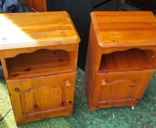 Pair of Pine Lockers (26241)