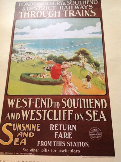 PRICE DROP-12 Vintage Advertising Prints- Railways