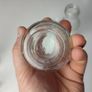 213 - Set of 5 Vintage Clear Glass Decorative Collectible Bottles Image 6
