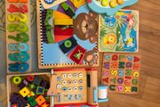 Montessori Wooden Toy Bundle