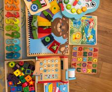 Montessori Wooden Toy Bundle