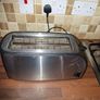 Cookworks XB8133 4 Slice Toaster with Defrost Function 1500W Stainless Steel Image 2