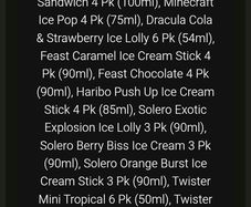 Free HB multipacks of icepops.