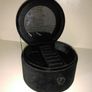 Velvet Round Jewellery Box Image 2