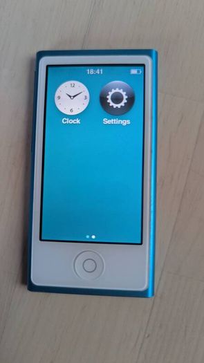 iPod nano Gen 7 - Blue - Bluetooth