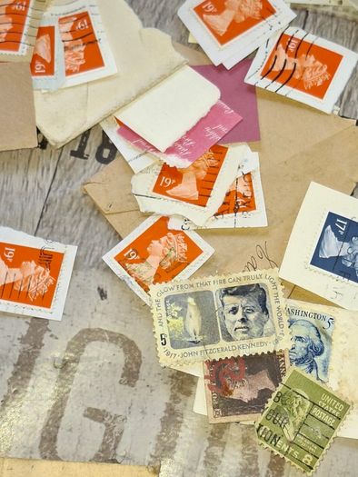 Large Lot of Stamps, Tickets, Labels etc., Postage Available or Collection