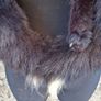 Art Deco 4ft Real Black Fox Fur Stole(Super Rare) Image 6