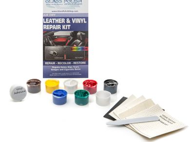 Glass Polish 91001 DIY Leather and Vinyl Repair Kit - Air Dry