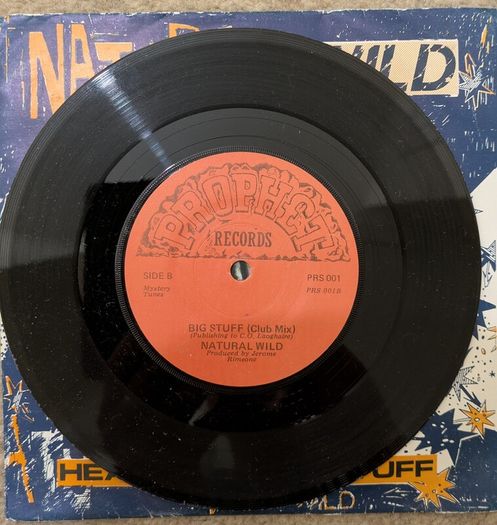 Natural Wild Heaven/Wild Stuff Rare 1986 7 inch single