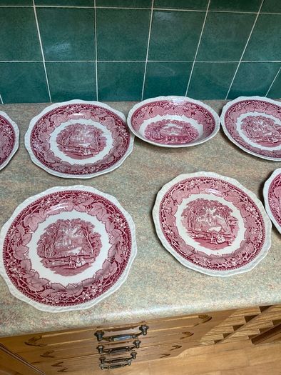 Dinnerware - Chain - Mason - Ironstone Vista Pink