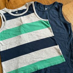Sleevless Tops x 2 - H&M (6-8yrs)