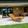 Rocking Sun Loungers Acacia Wood Image 5