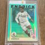 ENDRICK 2024-25 Topps Chrome UEFA CC Aqua Lava 169/199 RC Rookie Image 2