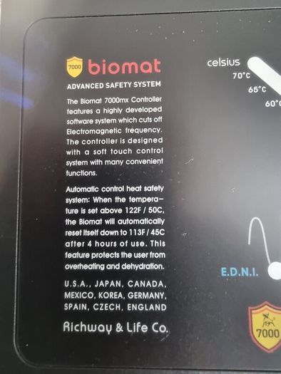 Amethyst Far Infrared Biomat w/Pillow - Professional Health Practitioners