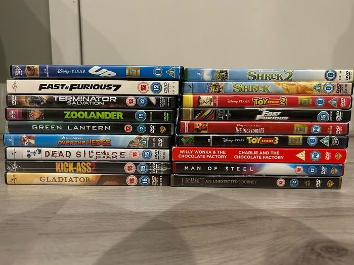 18 DVD Bundle