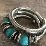 turquoise bangle bracelet Image 3
