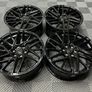 19" Motion R VS8 Alloy wheels Ford Transit Custom Van centre bore 74.5 6x120 Gloss Black Image 8