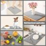 Stone Bath Mat, 100% Natural Diatomaceous Earth Shower Mat, Non-Slip Super Absorbent Quick Drying Bathroom Floor Mat, Shower Mat for Bathroom Floor, Easy to Clean Image 7
