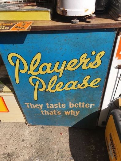 enamel signs