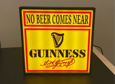 Guinness "no Beer Comes Near" Lightbox