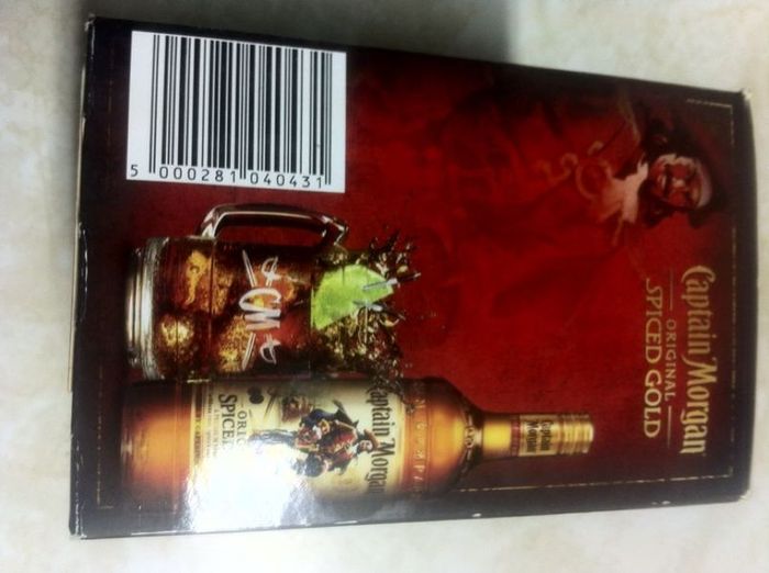 Mugs capitan morgan rum