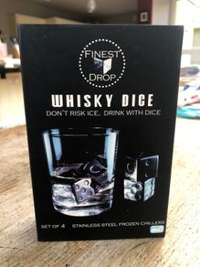 Set Of 4 Whisky Dice