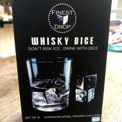 Set Of 4 Whisky Dice