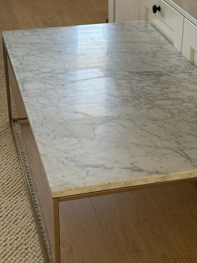 West Elm Marble Coffee Table