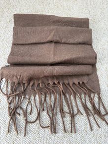 Loewe scarf / brown