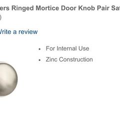 Mortice door