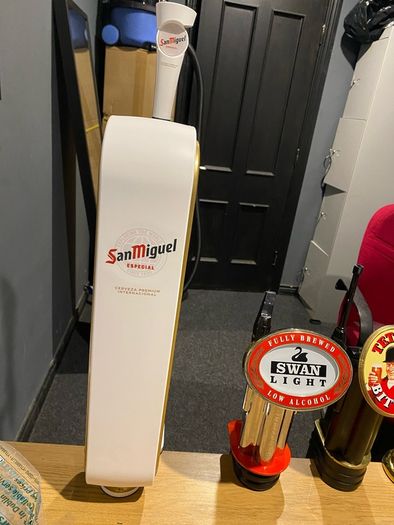 san miguel beer tap
