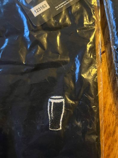guinness round neck t-shirt.