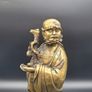 Antique / Vintage Chinese Bronze Immortal Wise Man Figurine Image 2