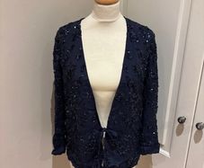 French Connection dressy navy jacket size 10