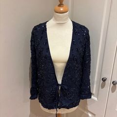 French Connection dressy navy jacket size 10