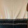 Jax black and ivory bodycon satin dress Image 3