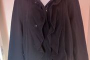 Plus size Style &amp; company women black blazer jacket size 3x UK26 EU54 Postage included