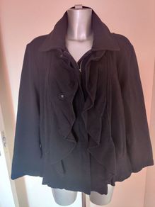 Plus size Style & company women black blazer jacket size 3x UK26 EU54 Postage included