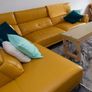 Leather corner sofa Image 6