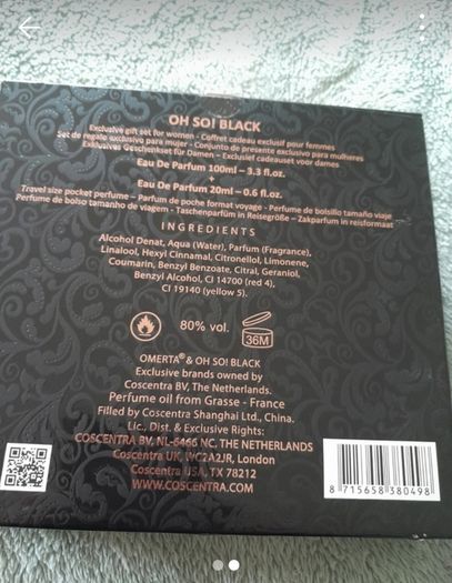 Perfume set
