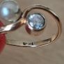 14k gold plate ring size O Image 5