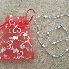 Necklace and bracelet